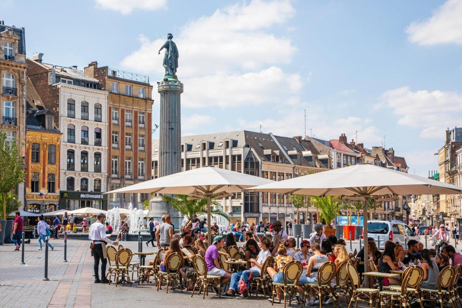 Lille Gares Studio Avec Parking Securise Exterior foto